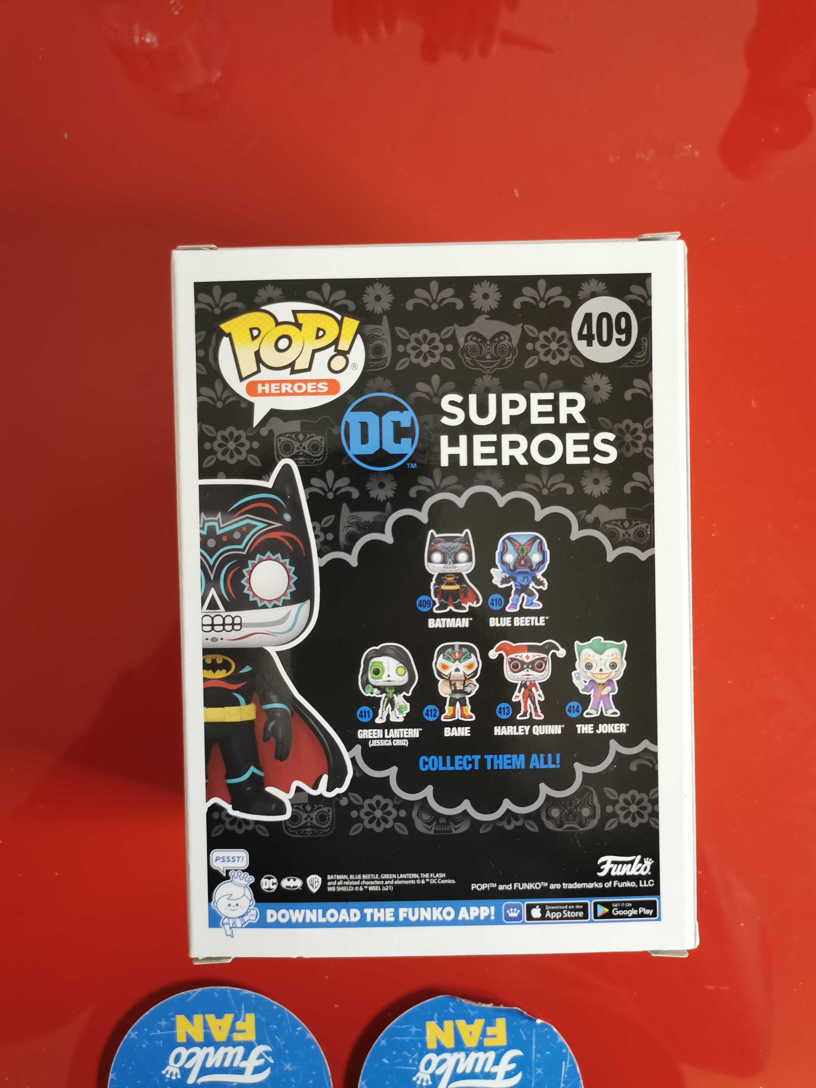 Funko Pop Batman Dia de Los Muertos