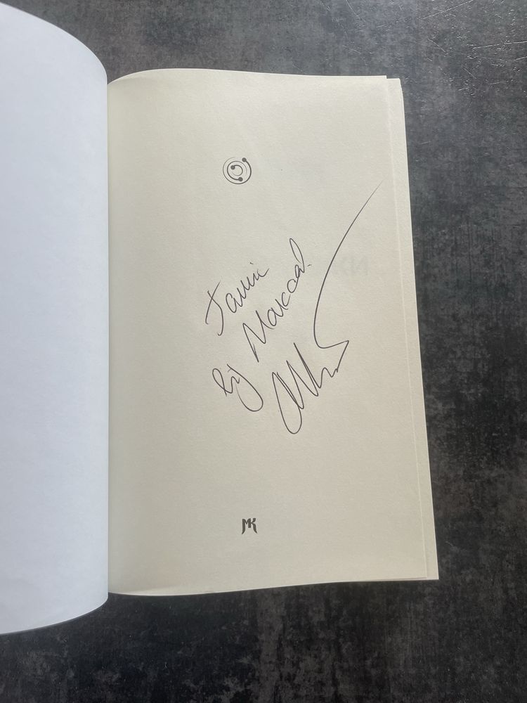“Kolonia” - Maks Kidruk - książka z autografem autora (ukr)