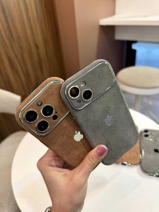 Чохол iPhone Pro Max чехол айфон про макс 15 / 16 велюр