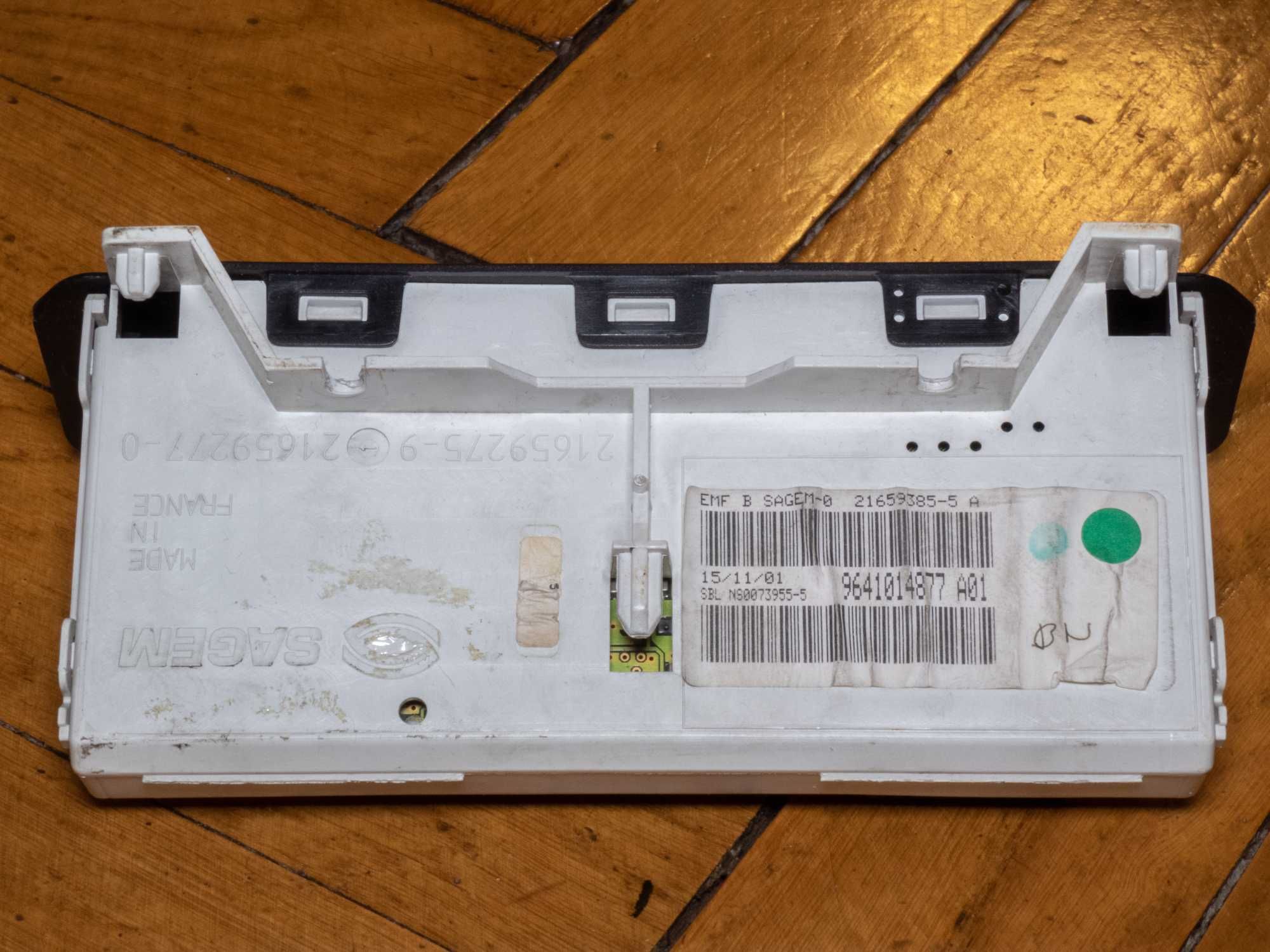 Komputer pokładowy Peugeot 206 [EMF B]