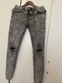 spodbie jeans damskie