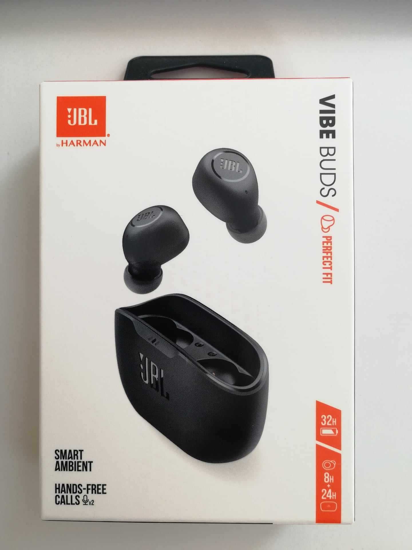 Навушники вкладиші бездротові TWS JBL Wave Vibe Buds Black Наушники
