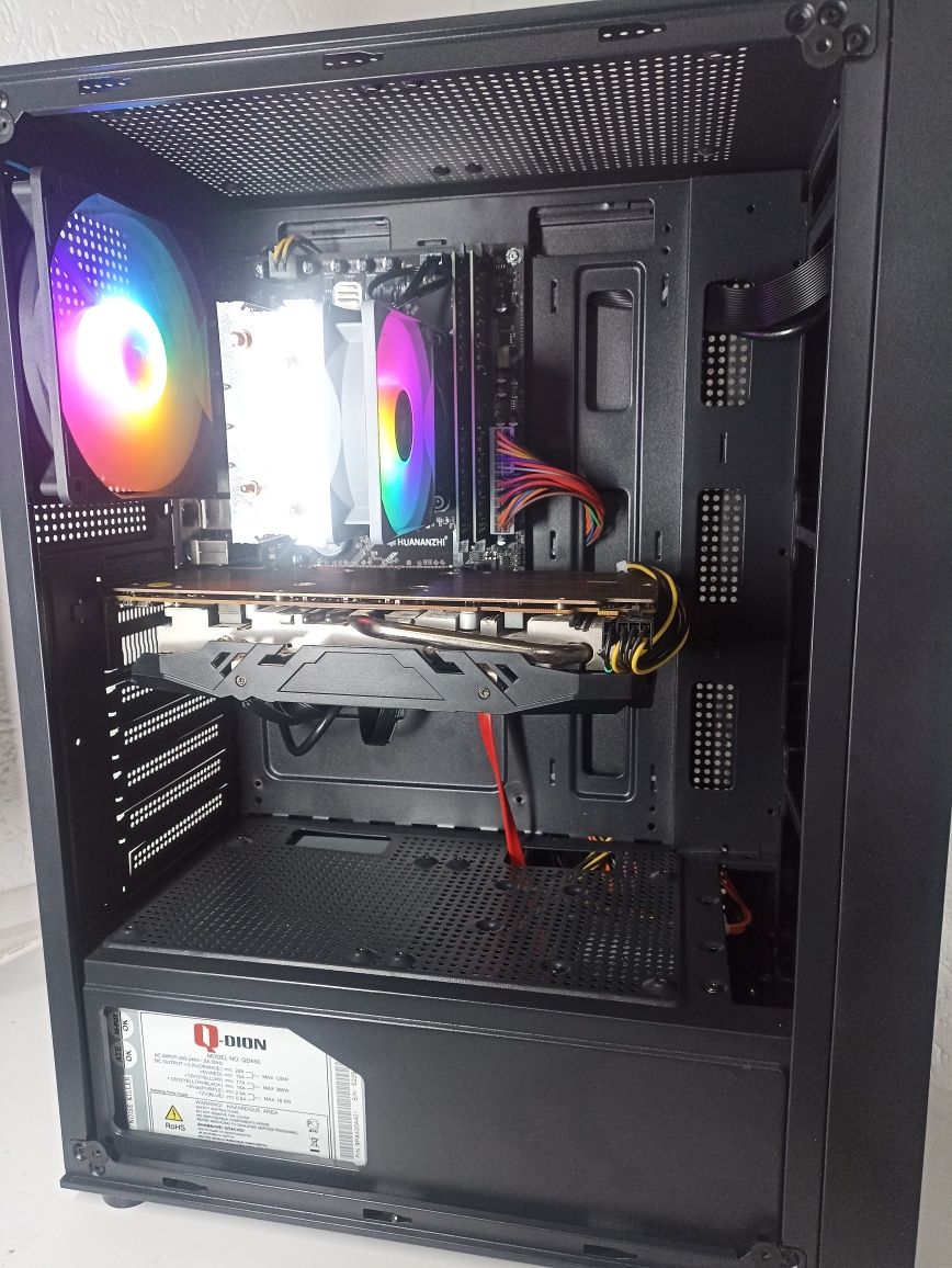Игровой ПК, i3-12100f, RX580 8gb, 16gb ddr4 3200, ssd 512gb