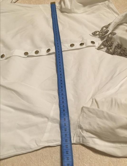 Брендова подовжена сорочка блузка