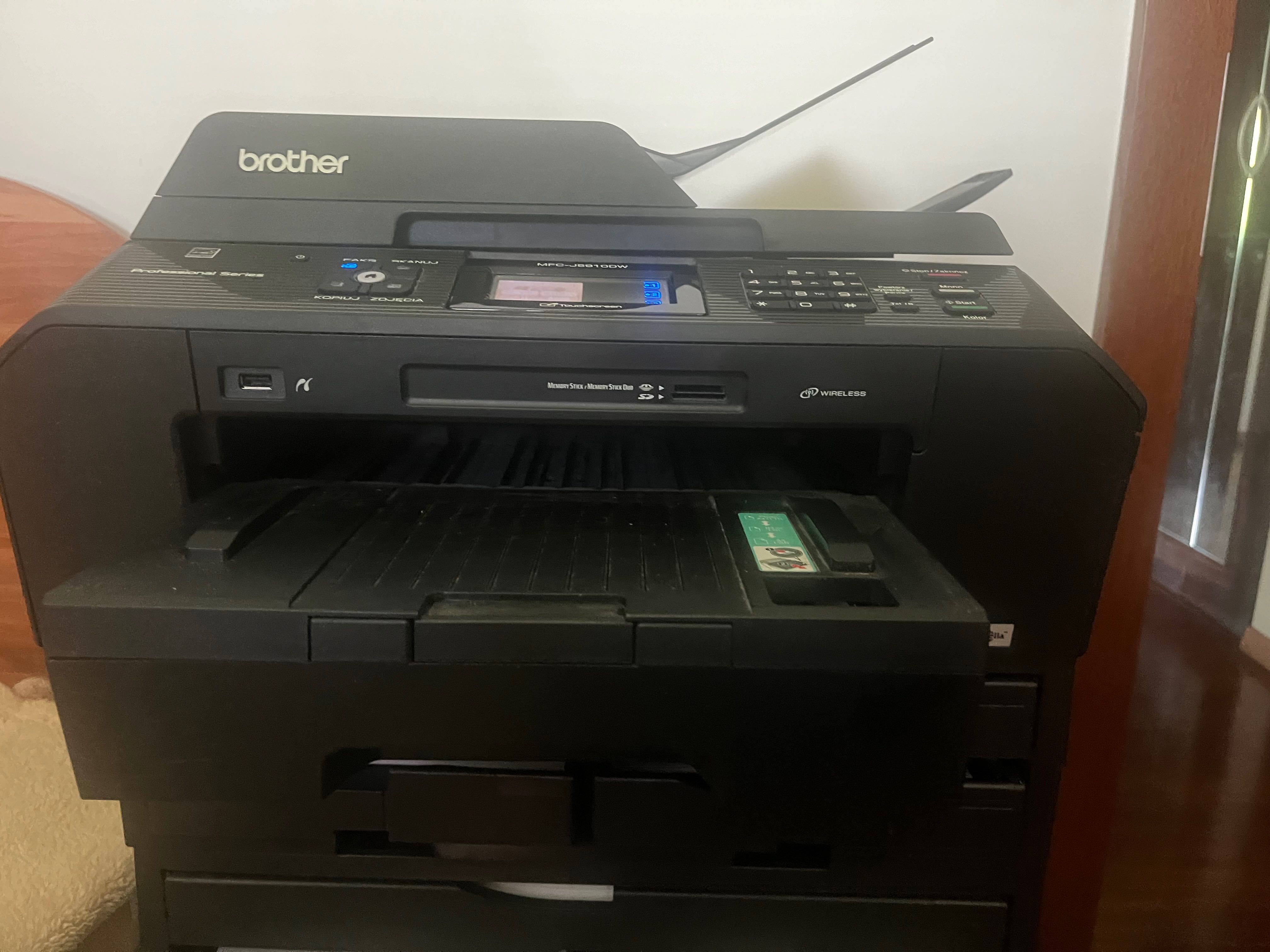 urządz. wielofun. Brother MFC-J5910DW + podstawka i pojemnik na papier