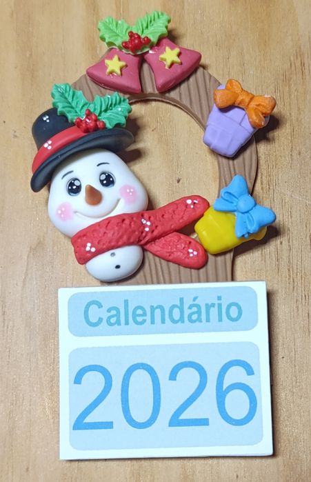 Calendário íman natal