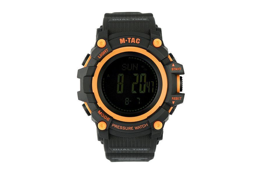 Zegarek taktyczny M-TAC Adventure Czarny-pom