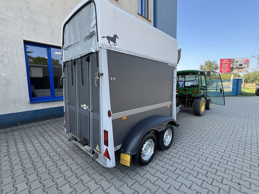 Przyczepa Do Koni Bukmanka Koniowoz DMC 1200kg Koniara