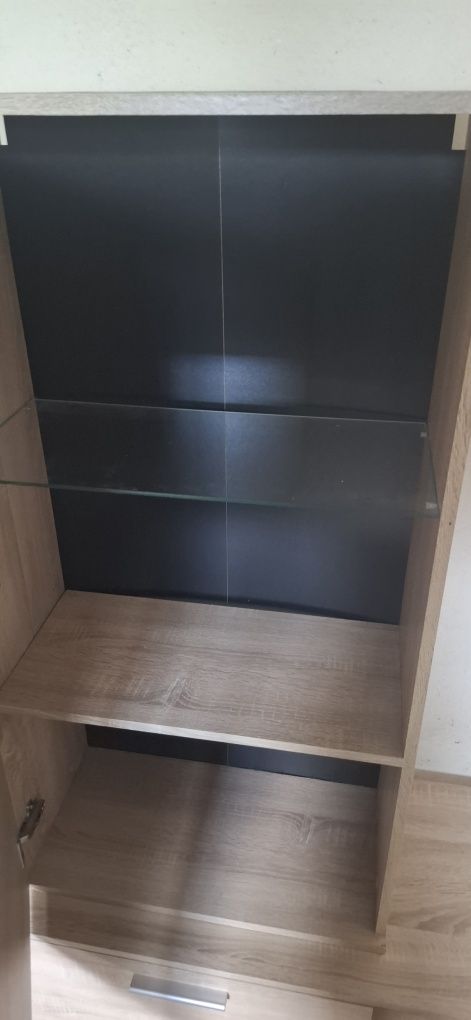 Meblościanka CUBE Dąb Sonoma