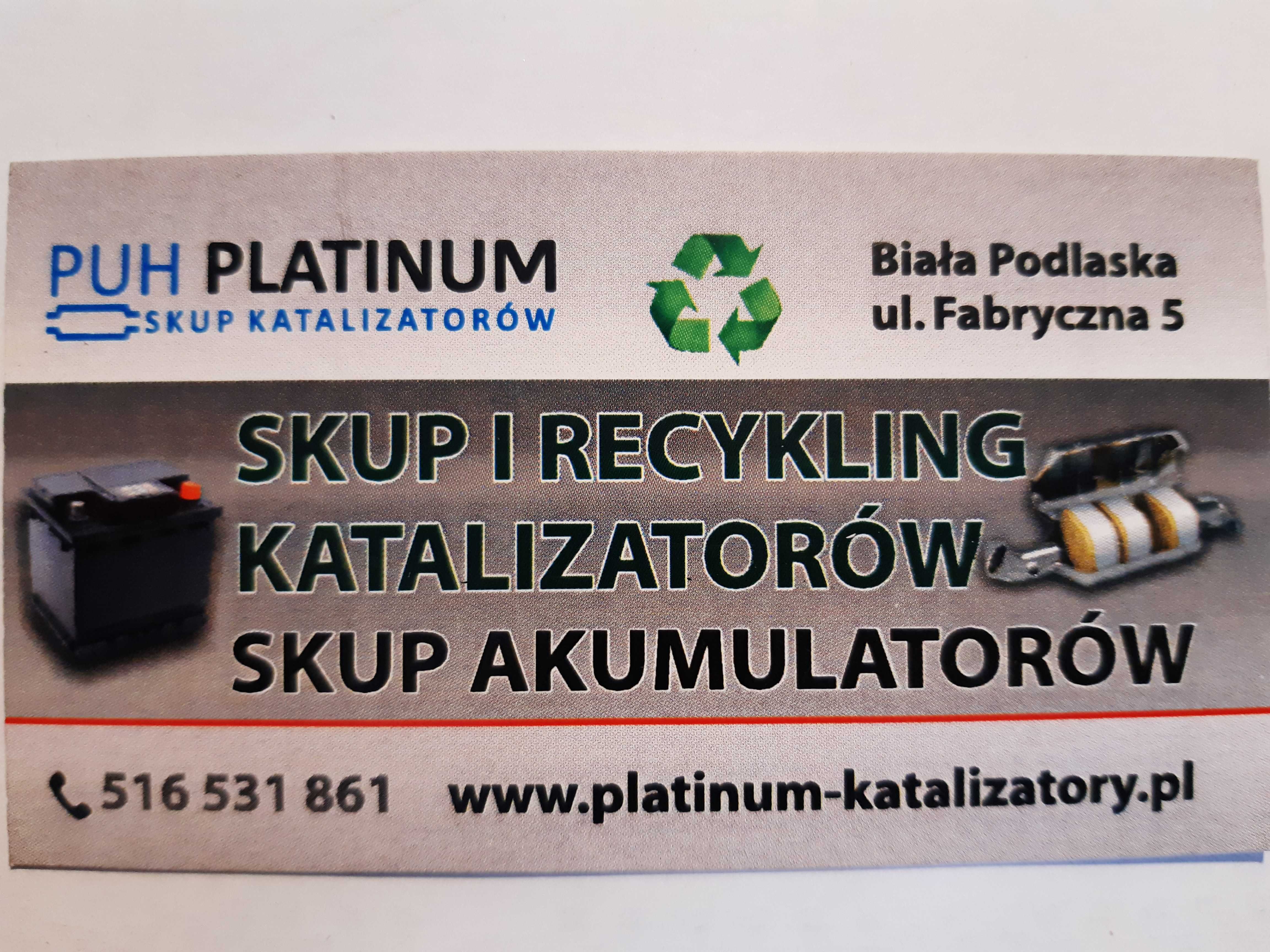 Skup i recykling katalizatorów Platinum