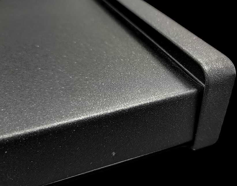 Parapet stalowy grafit struktura RAL 7016 - OD RĘKI - PROMOCJA -50%