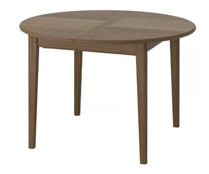 Mesa extensível, castanho faia/chapa, 115/170 cm - SKANSNÄS IKEA