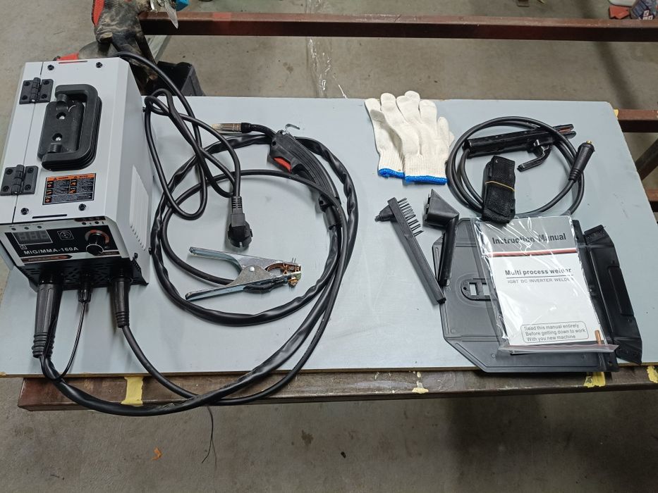 Spawarka inwertorowa MIG MAG MMA migomat 160A drut lub elektroda