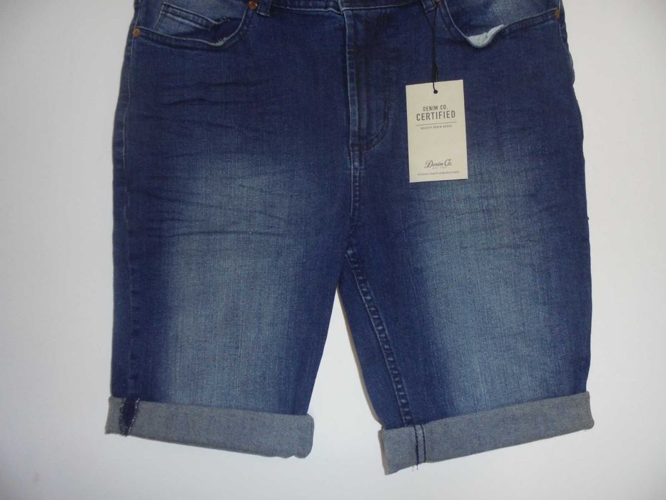 calção de homem em ganga novo com etiqueta