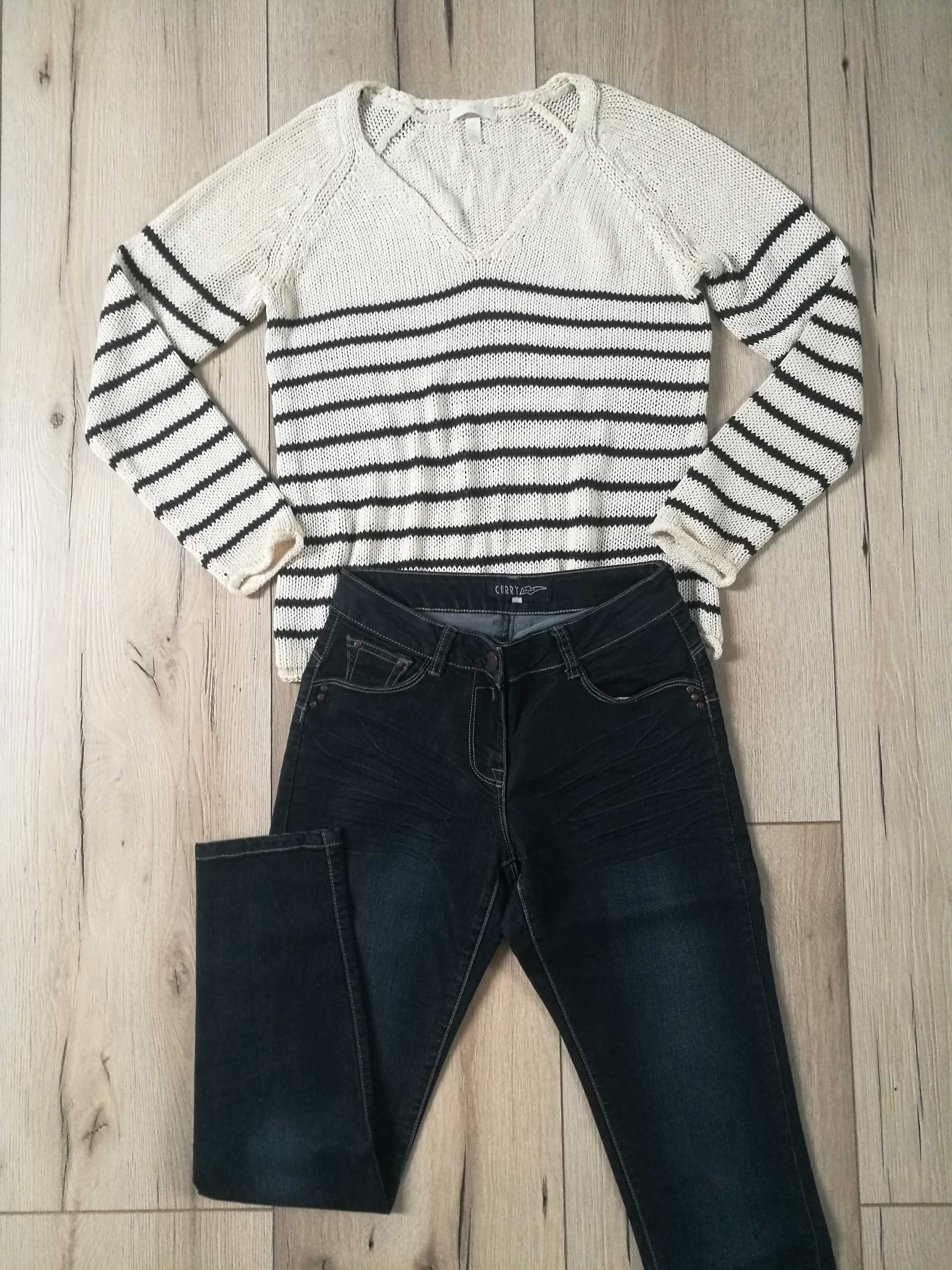 Spodnie damskie CARRY Young ciemny denim S