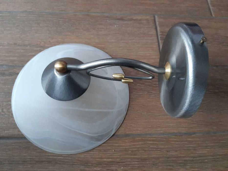 Stylowy kinkiet metalowy Skanda Arko