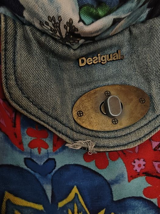 Torebka Desigual z jeansem