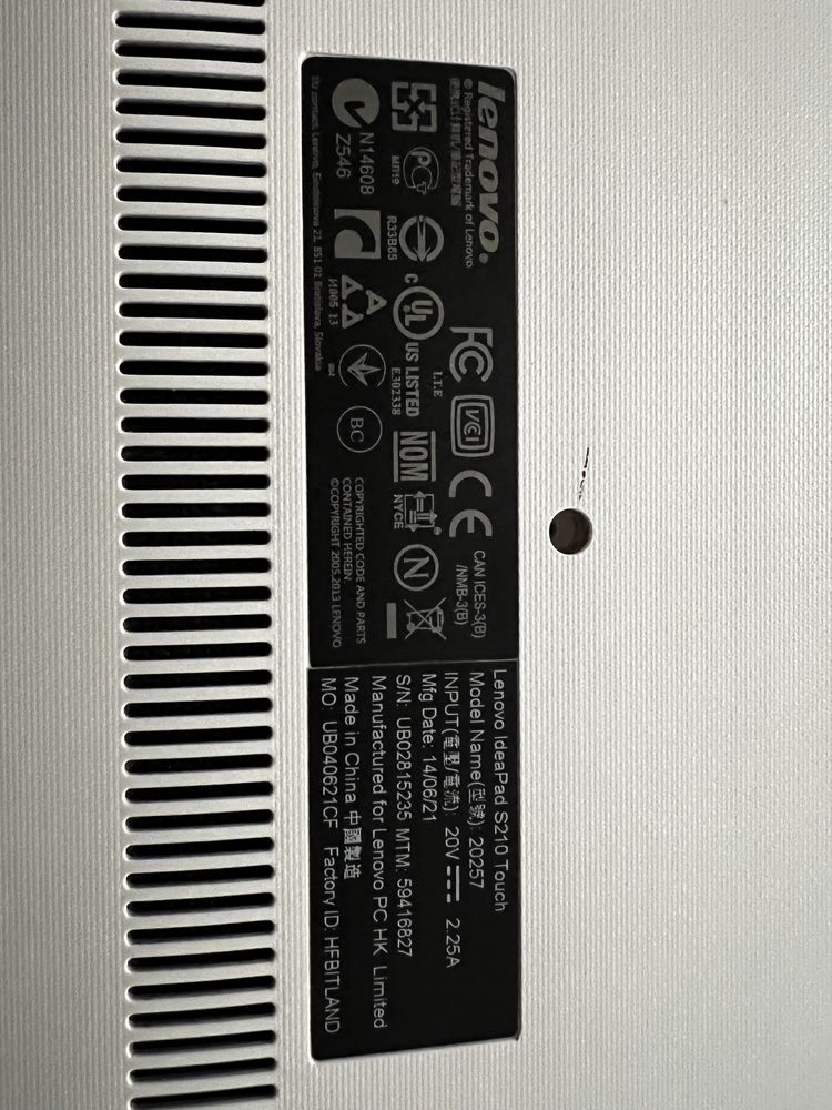 Lenovo S210 ( lenovo idea pad s210 touch)