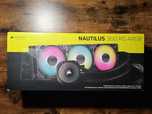 Corsair NAUTILUS 360 ARGB Black - Chłodzenie wodne procesora - Max 36
