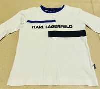 Koszulka Lagerfeld,Longsleeve Lagerfeld,Karl Lagerfeld 98-104 Jak nowa