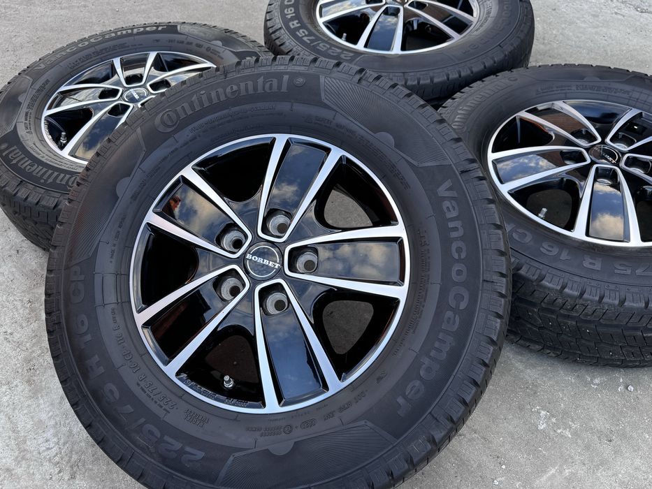 Jak NOWE Koła 16 5x130 Ducato Fiat Citroen Jumper 225/75/16 CP Boxer