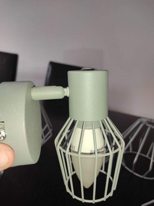 Kinkiety, abażury na żyrandol