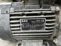 Silnik elektryczny AEG 1,1 kW z dmuchawą