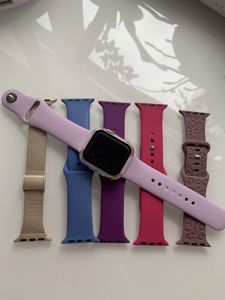 Pasek NOWY do apple watch silikon kolory s/m 38-40mm