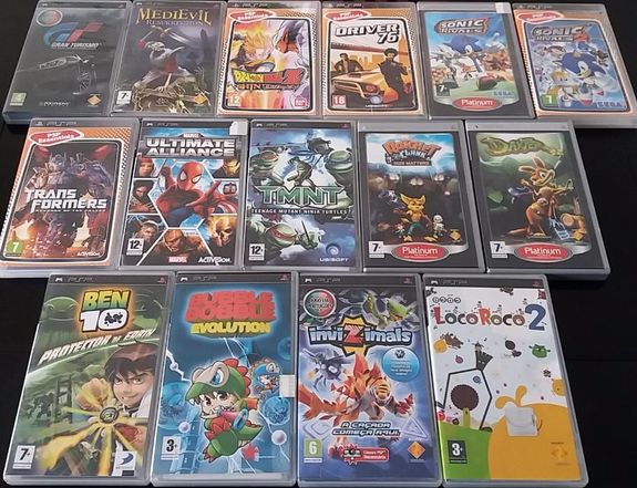 Lote - Jogos Sony Playstation, PS1, PS2, PS3, PS4 e PSP