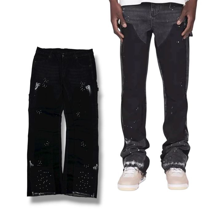 Flared straight jeans zara true religion acne джинси кльош клеш фларед