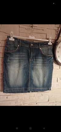 Spódniczka jeansowa mini rozmiar 36