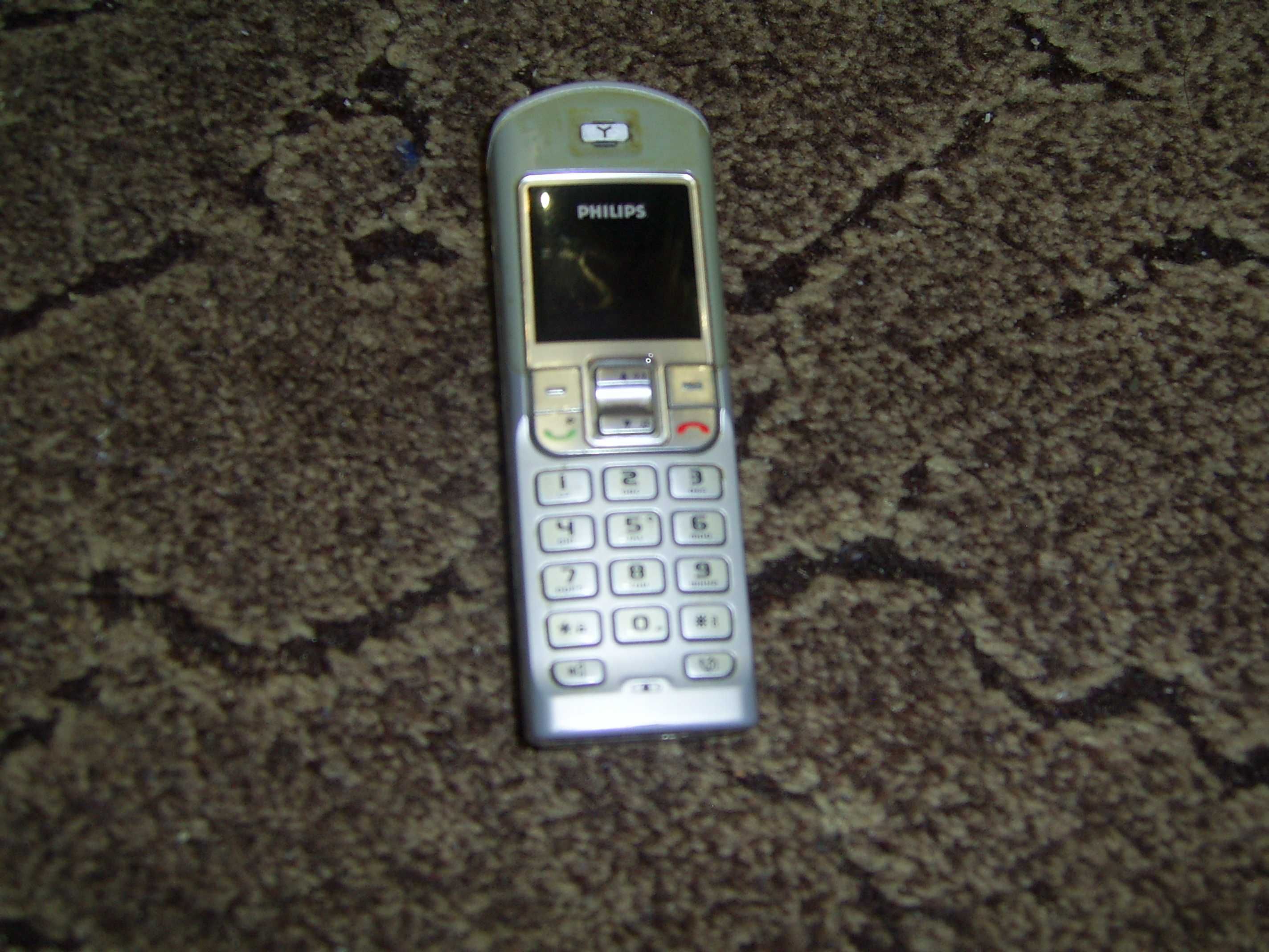 Philips przenośny telefon stacjonarny. Telefon niesprawdzony.
