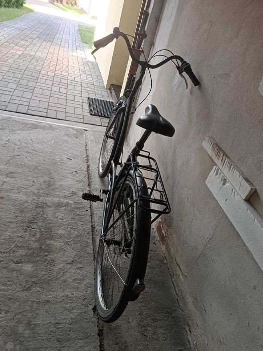 Wygodny rower B'Twin Elops 300 Czarny