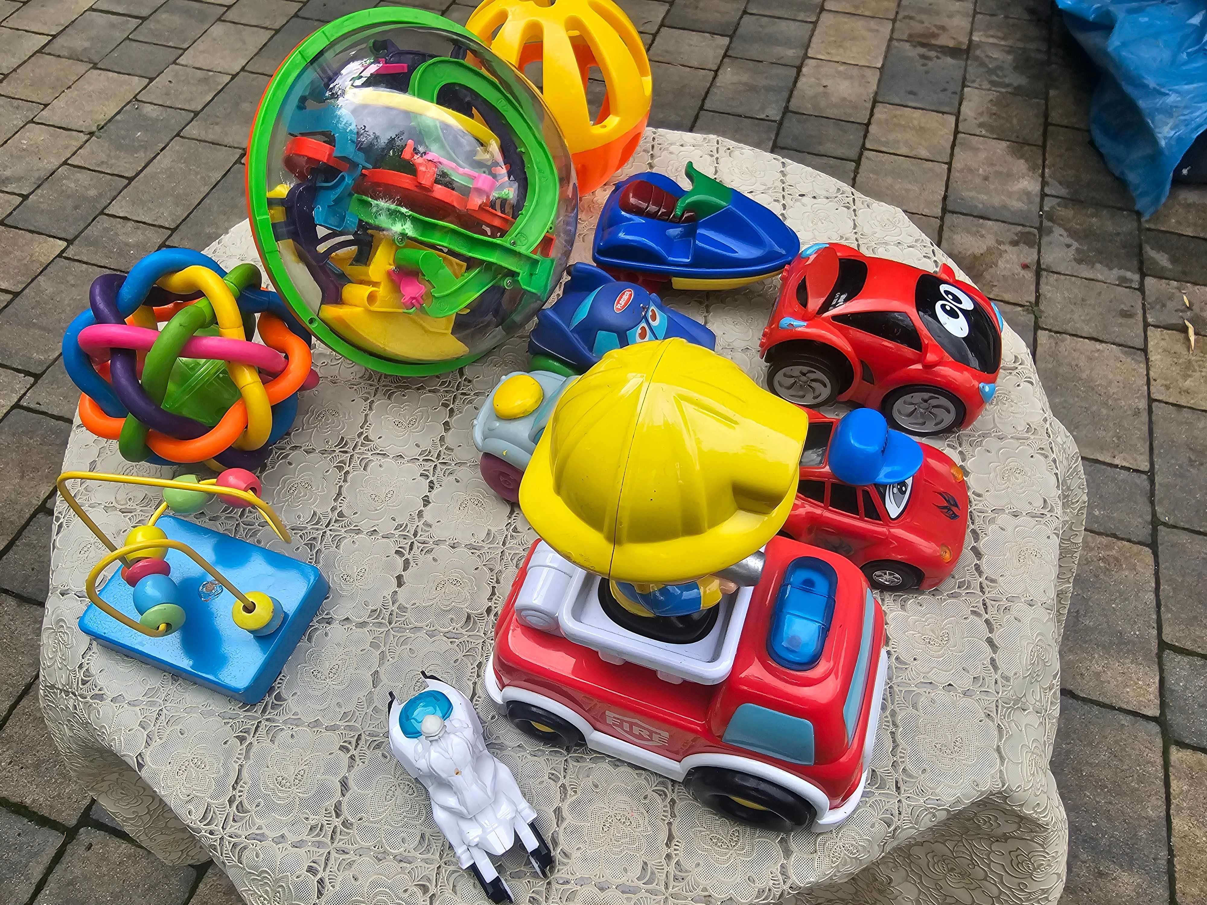 MEGA zestaw zabawek zabawki dla dzieci parking od 3-8lat 7kartonów XXL