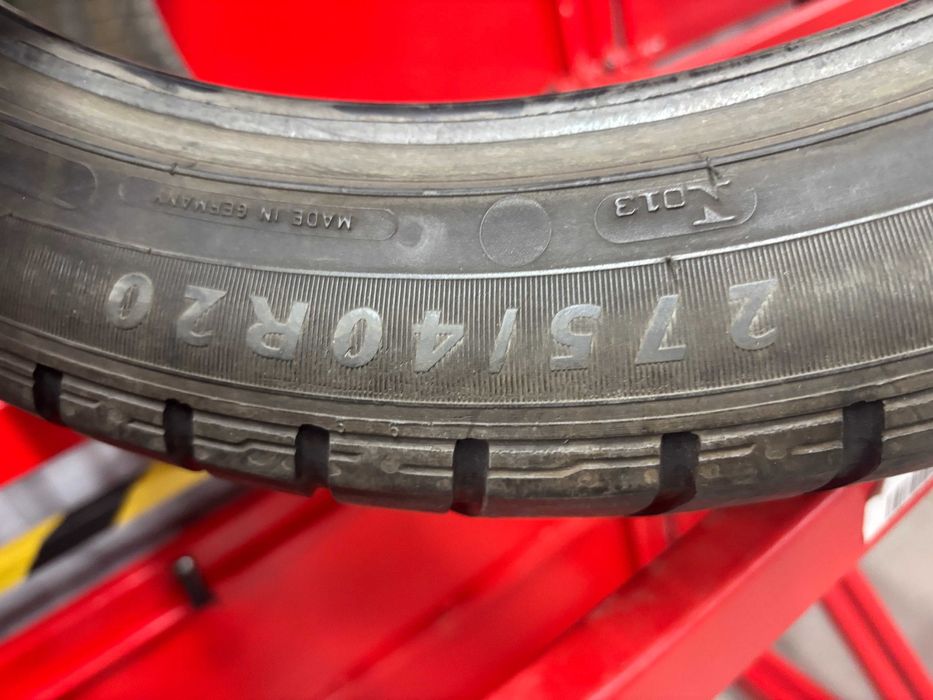 275-40-R20 DUNLOP SPORT MAXX 2 штуки летней резины GERMANY 2023