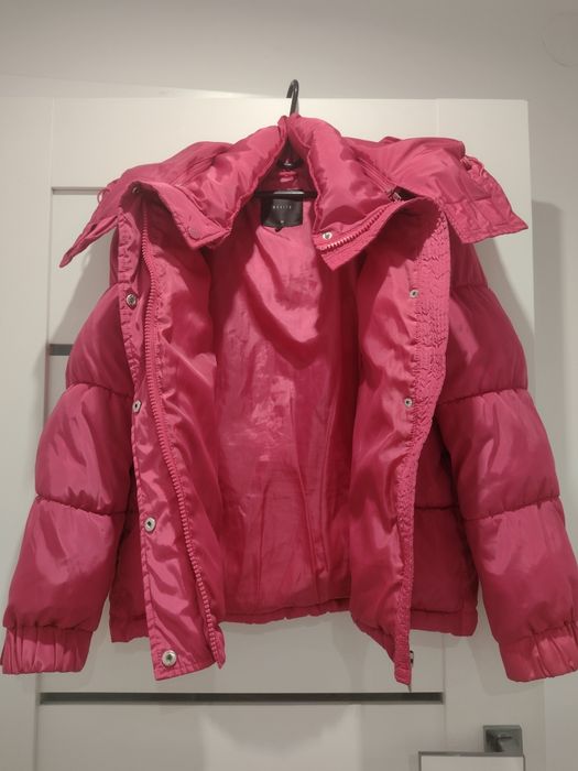 Mohito kurtka zimowa różowa pikowana rozmiar M 38