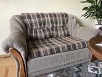 Kanapa/sofa dwuosobowa (155 cm); rozkładana, z funkcją spania