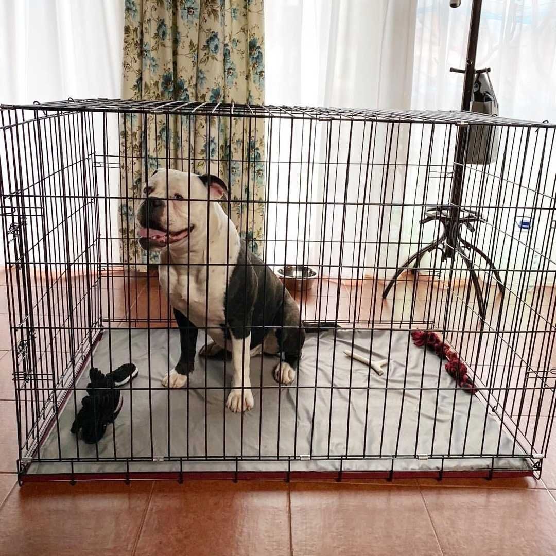 Клетка клітка S-XXL вольер переноска манеж место для собак кошек птиц