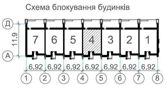 Продаж Таунхаусів FAMILY PARK RESIDENCE BC, новобудова (4) Біла Церква