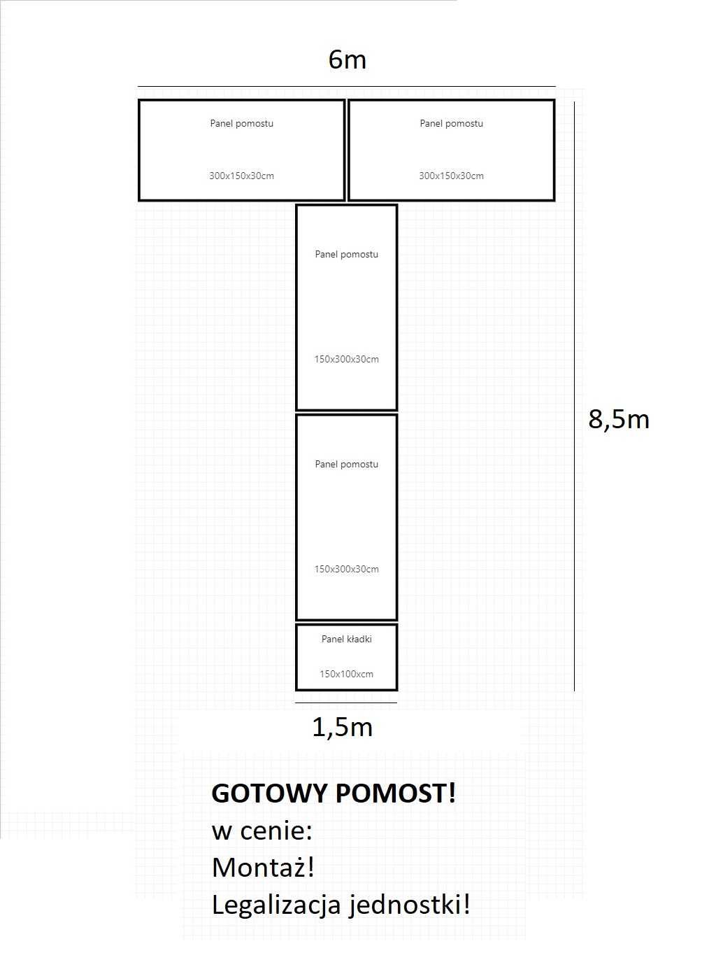 Pomost Pływający Pomosty Pływające Platforma Wyspa Rower wodny molo