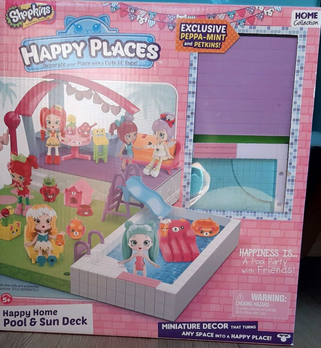 Shopkins Happy Places Happy Home Pool And Sun Deck - basen