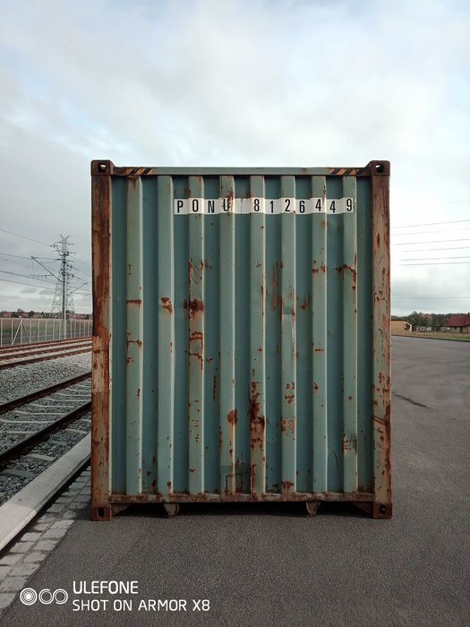 Kontener ze zdjęcia 40'HC podwyższany Lokalizacja Wrocław