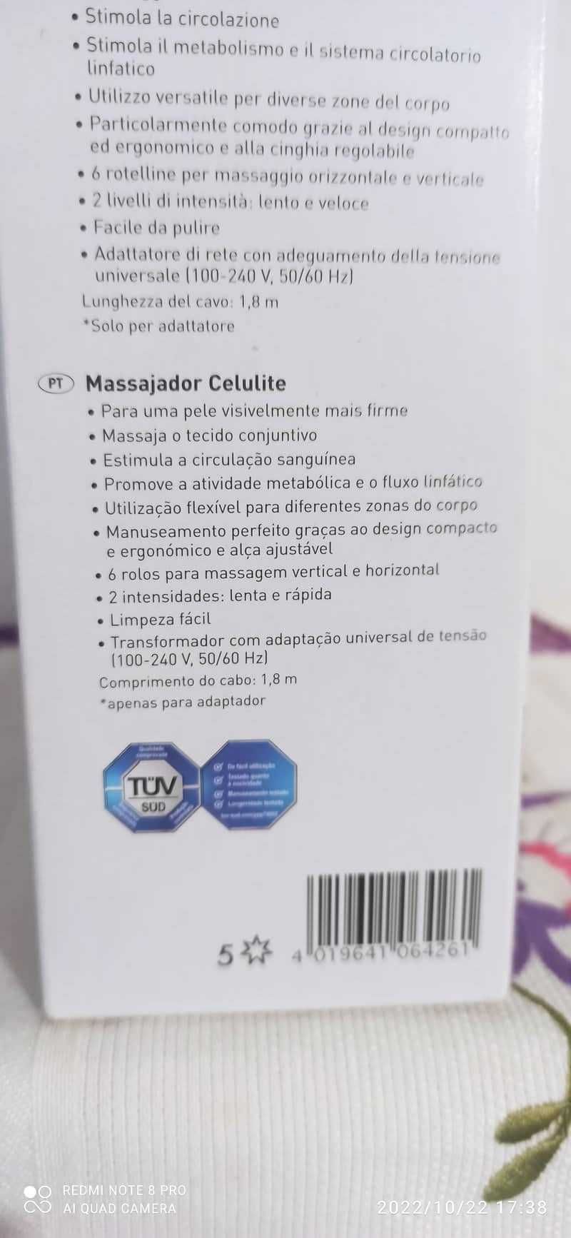 Massajador anti celulite / Cellulite Masseger