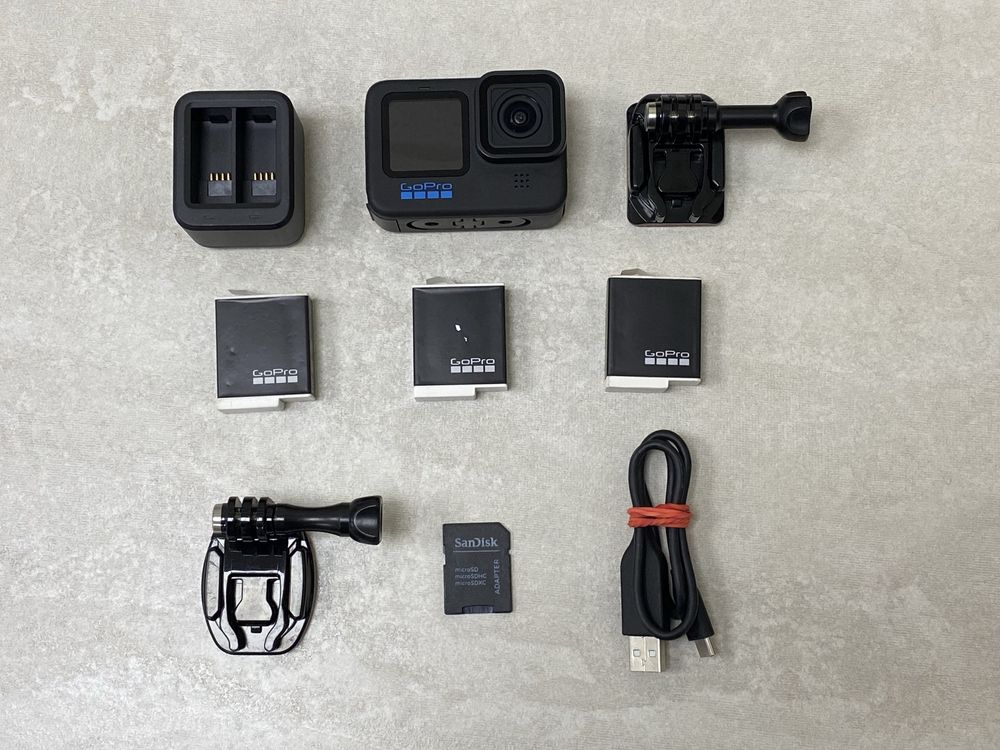 Екшн Камера GoPro HERO11 Black | 3 батареї Enduro + зарядний блок