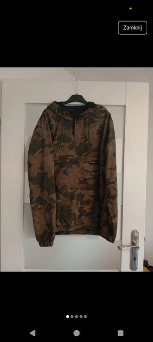 Kurtka wiatrówka męska lekka przeciwdeszczowa