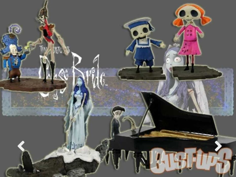 Gentle Giant Corpse Bride Series 1 Bust-ups Ultra Rare