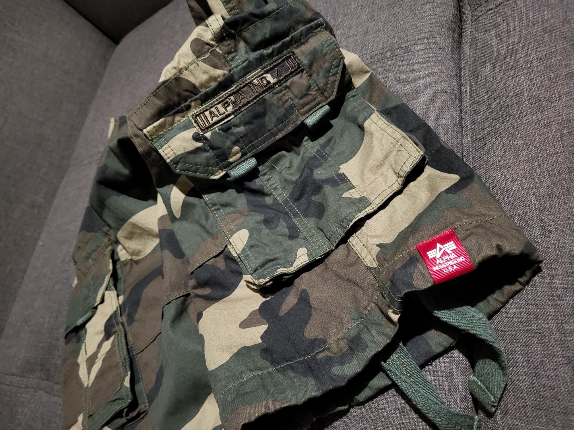 Шорты Alpha industries 32 M multicam камуфляж милитари