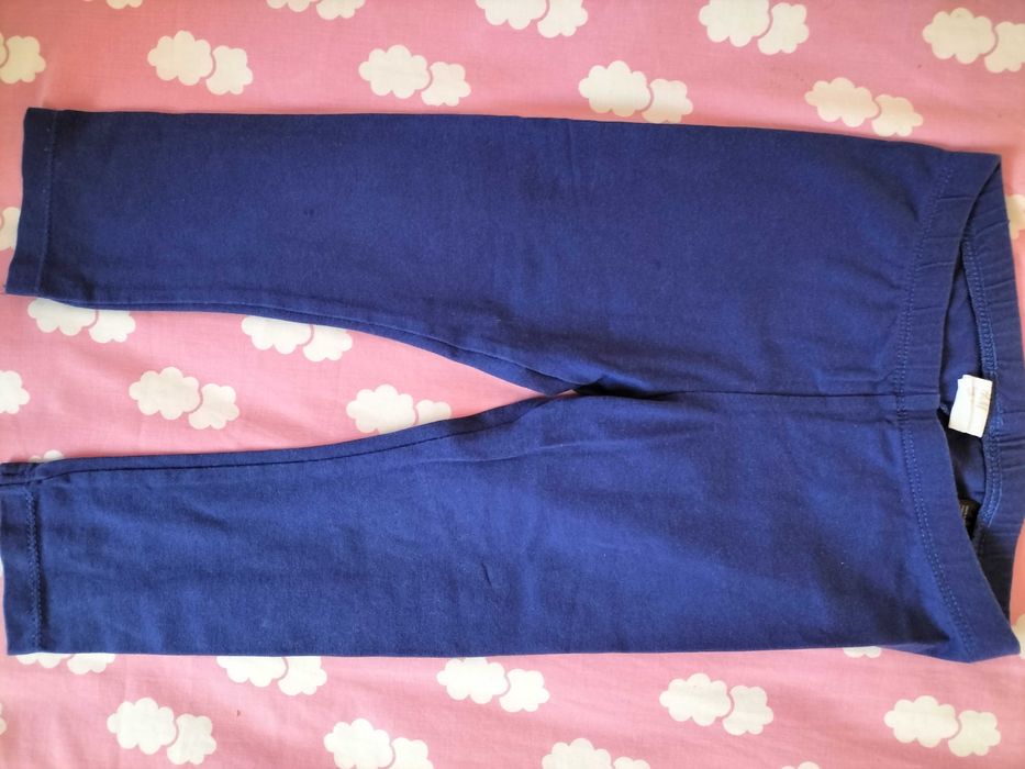 Leggings azuis 18-24m