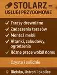 Usługi stolarskie – tarasy, zadaszenia, montaż mebli, prace przydomowe