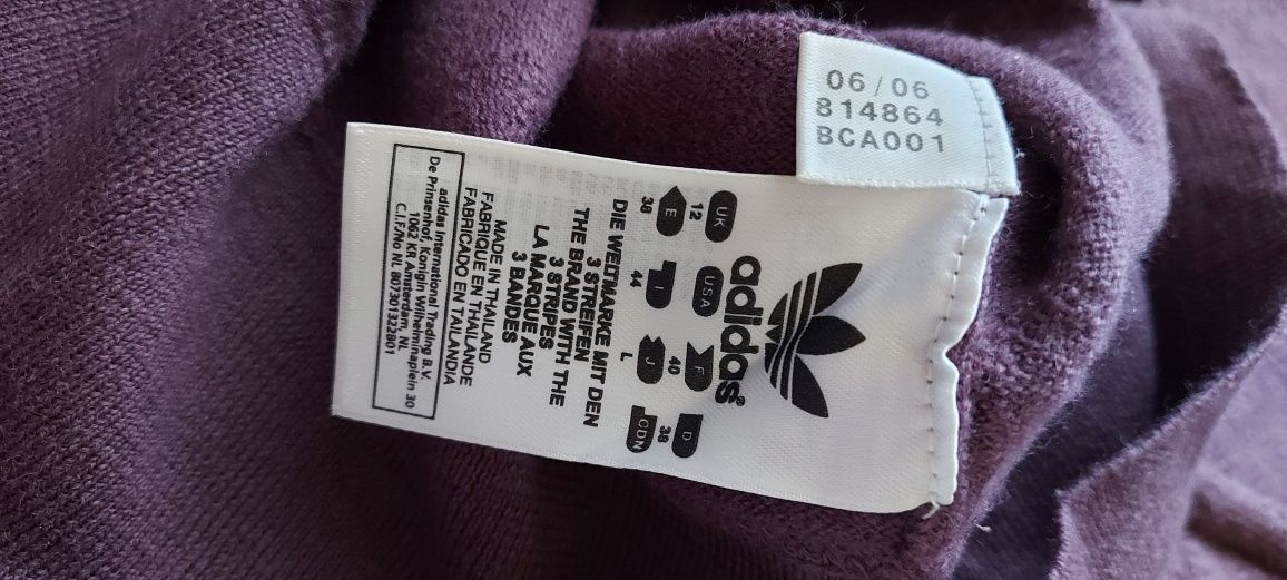 Sweter Adidas r 38 piękny wzór